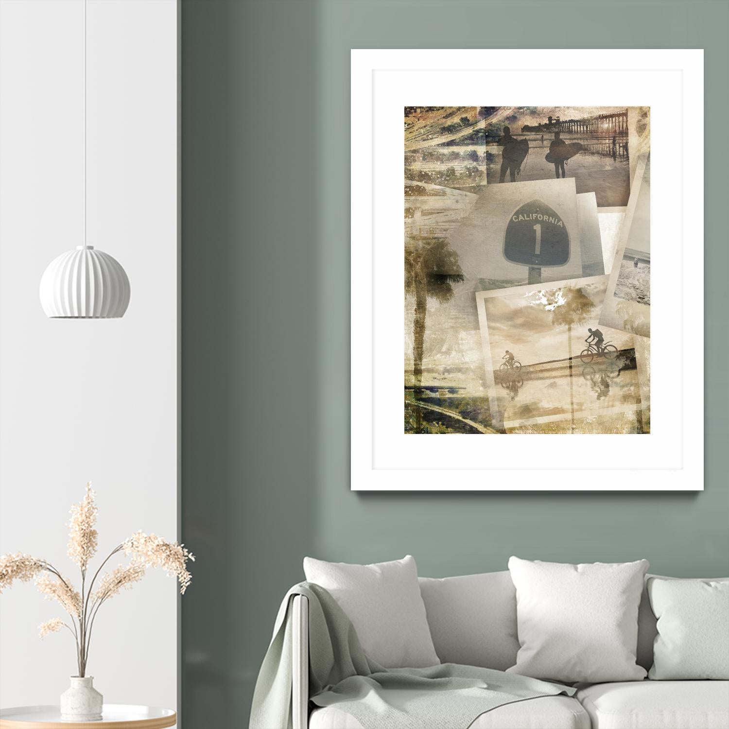 Los Angeles Polaroid C by SEA Studio on GIANT ART - beige cityscapes & streets color photography