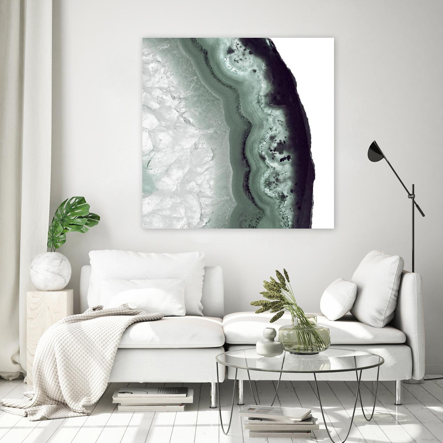 Sage Agate B by THE Studio on GIANT ART - white photography