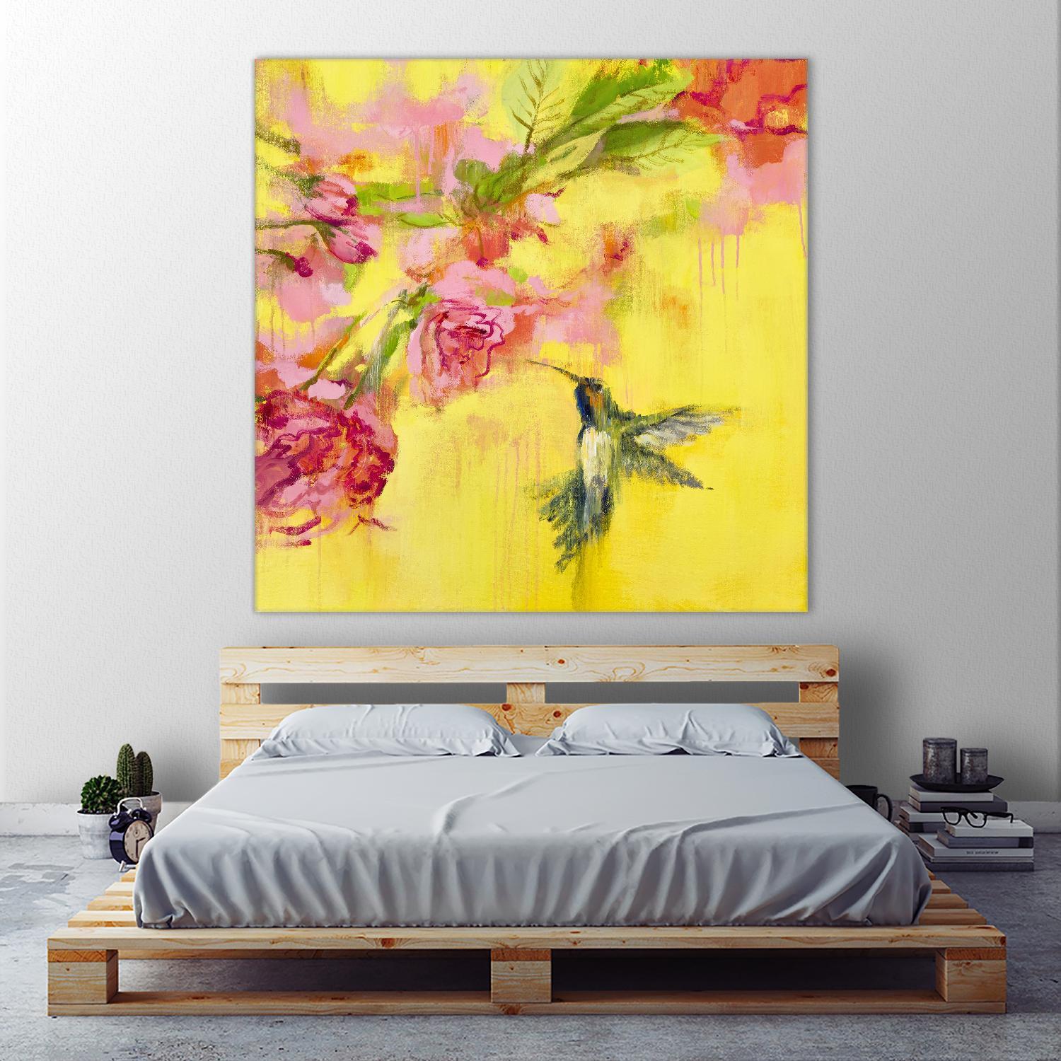 Hummingbird 1 by PN Studio on GIANT ART - green animals bird