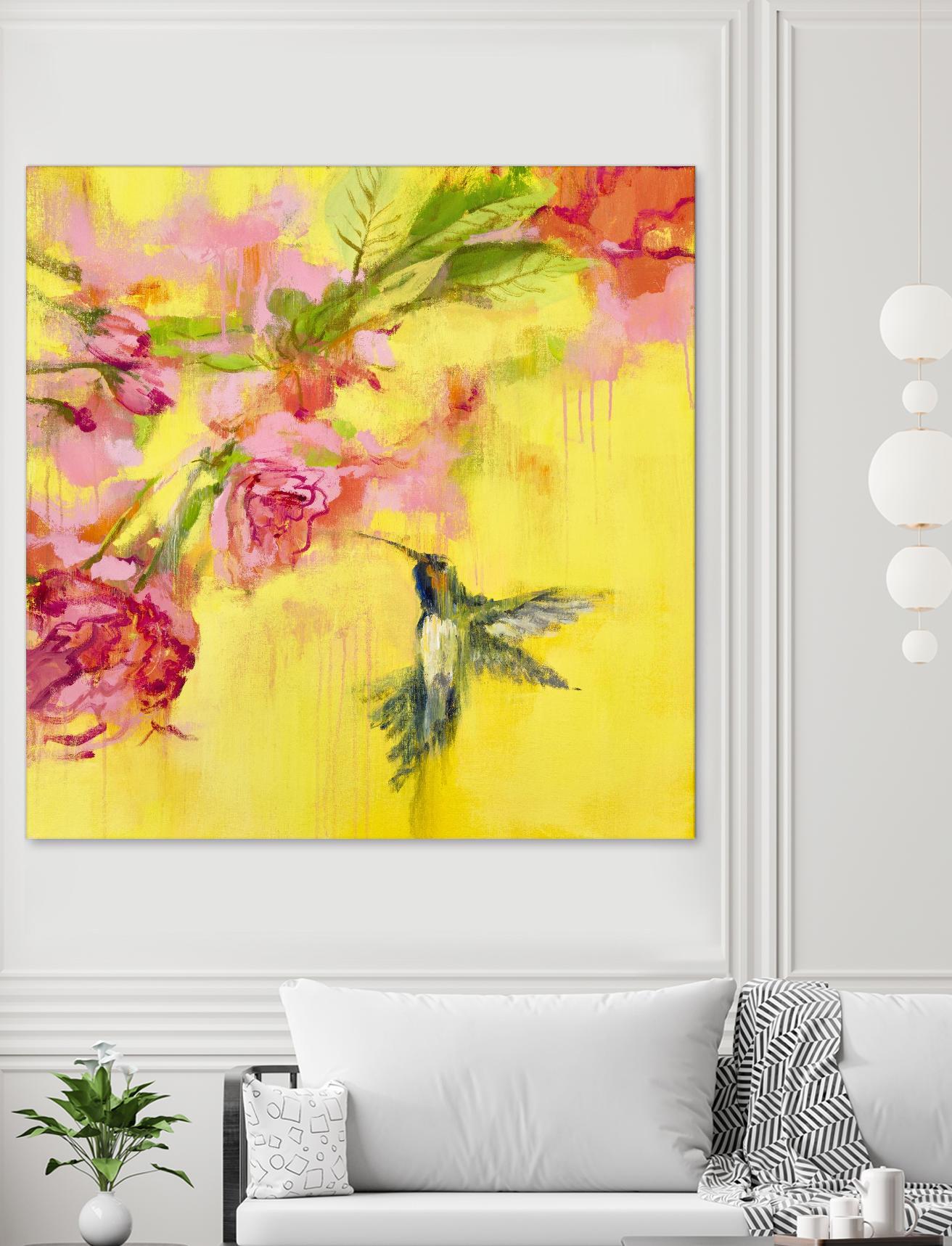 Hummingbird 1 by PN Studio on GIANT ART - green animals bird