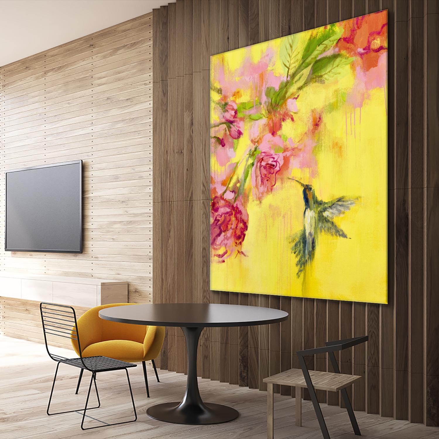 Hummingbird 1 by PN Studio on GIANT ART - green animals bird