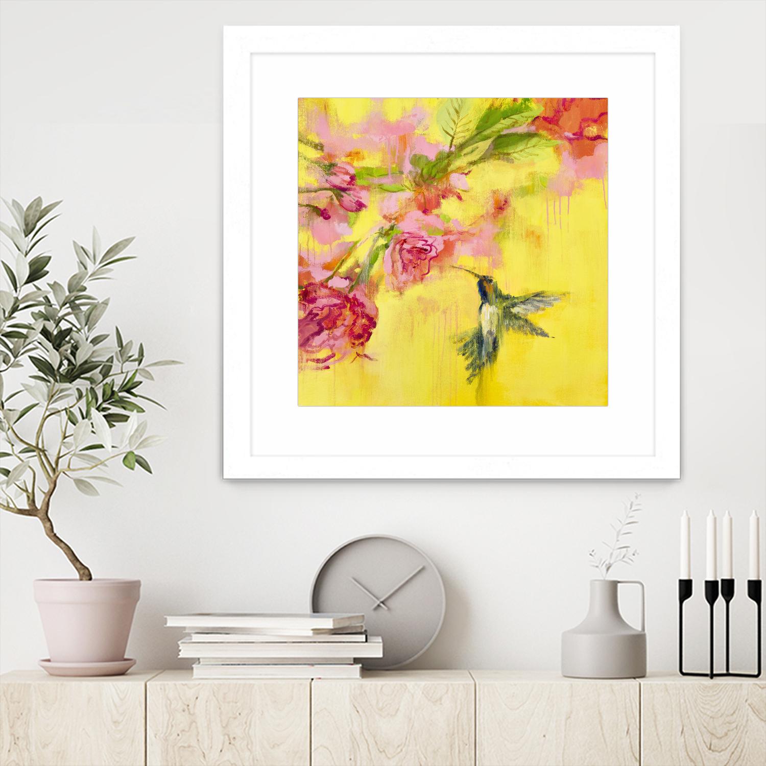 Hummingbird 1 by PN Studio on GIANT ART - green animals bird