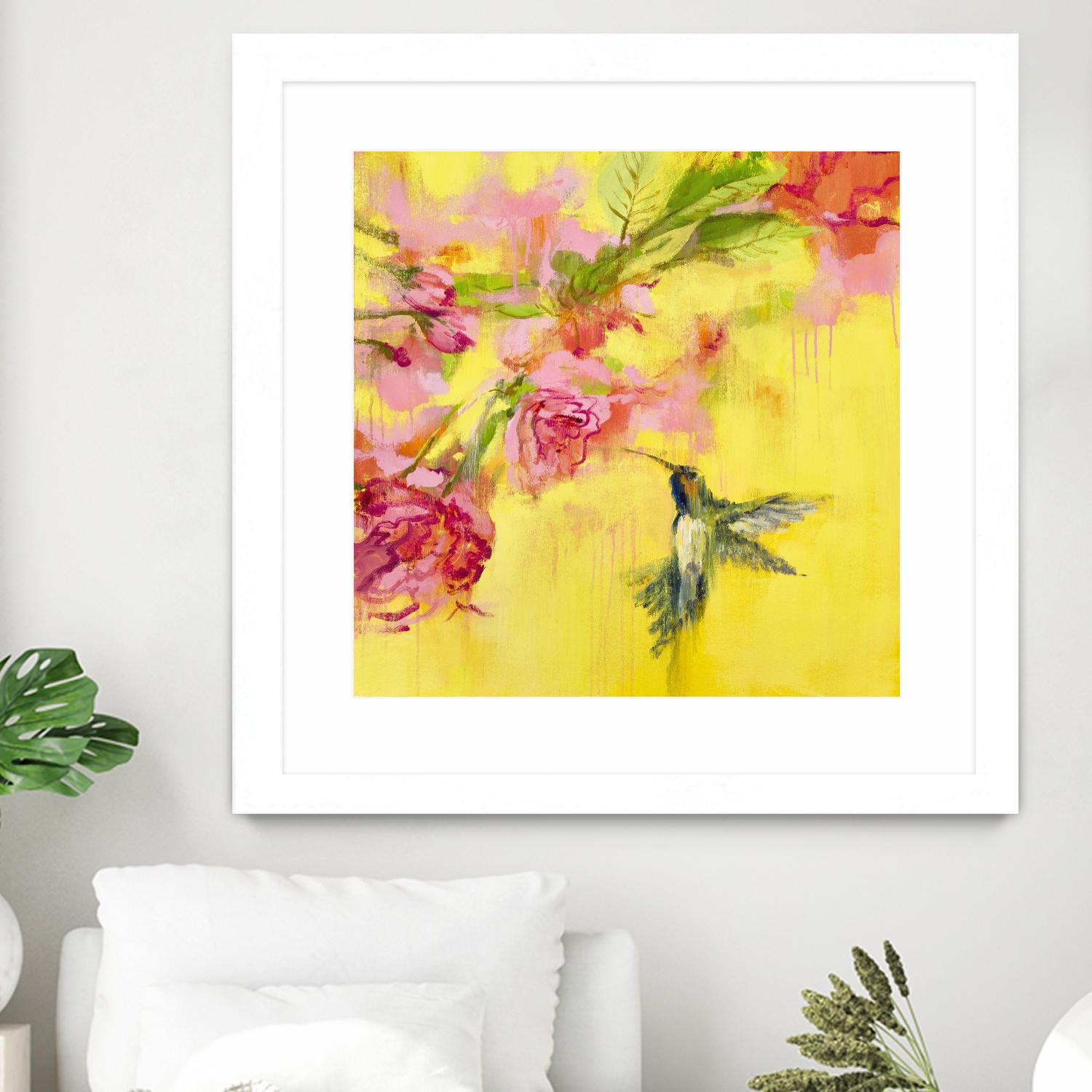 Hummingbird 1 by PN Studio on GIANT ART - green animals bird