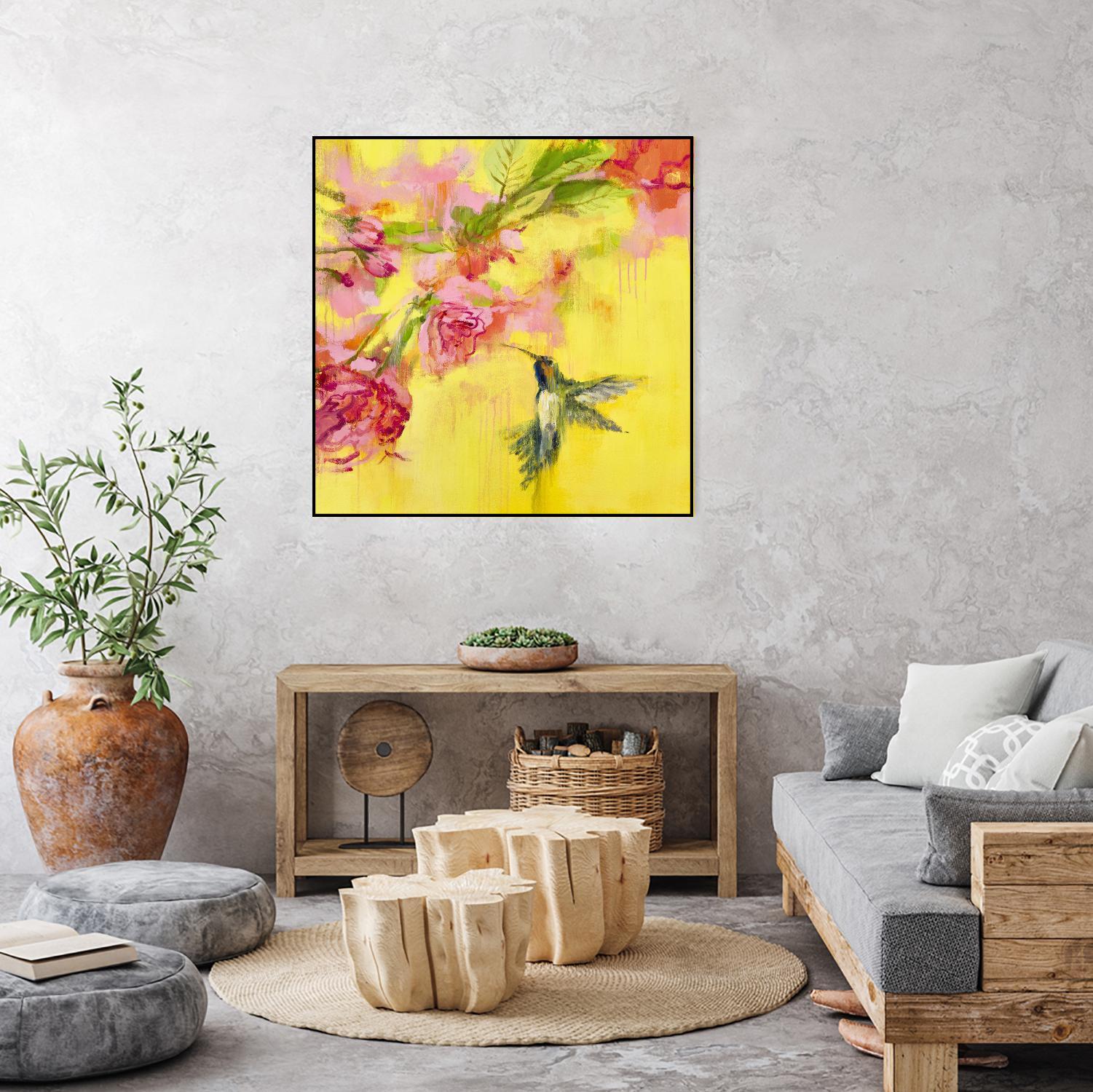 Hummingbird 1 by PN Studio on GIANT ART - green animals bird