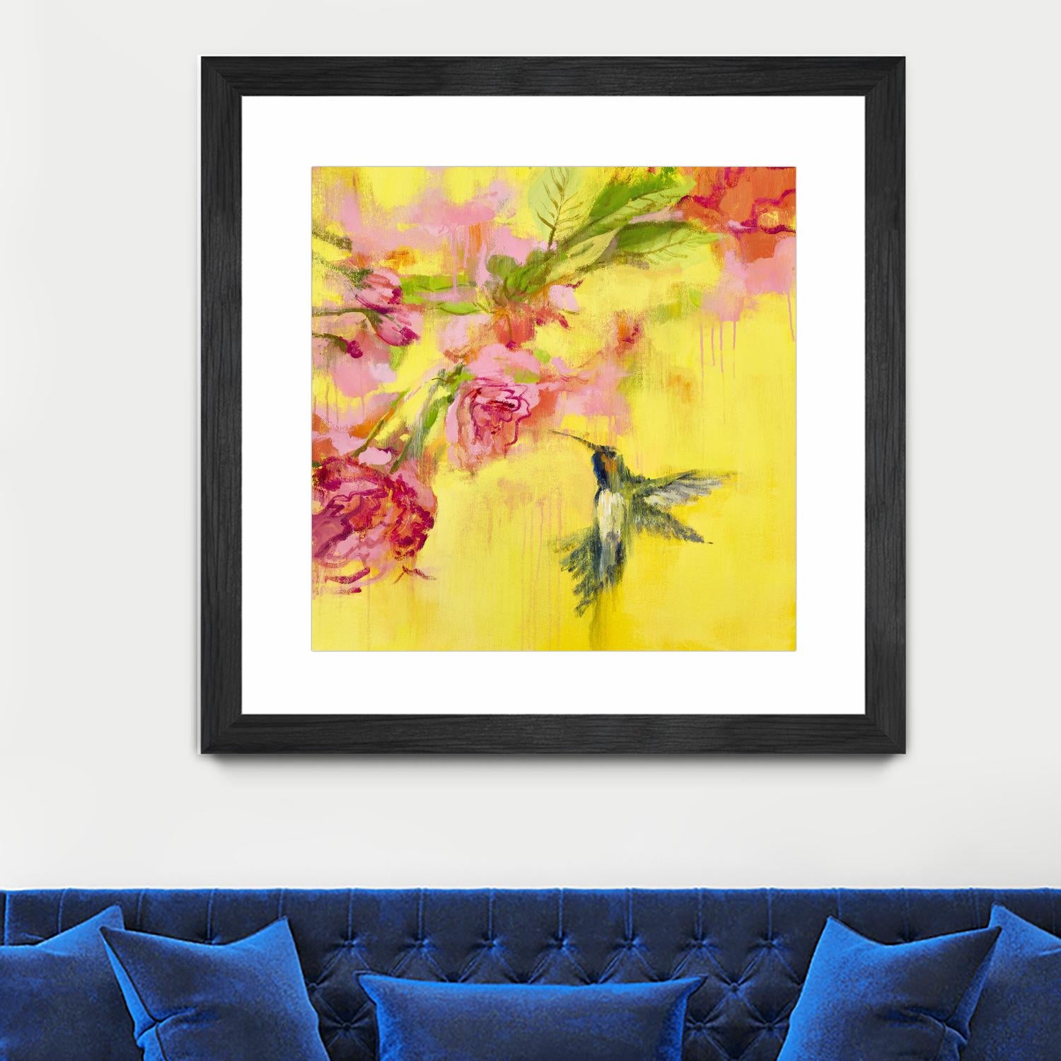 Hummingbird 1 by PN Studio on GIANT ART - green animals bird