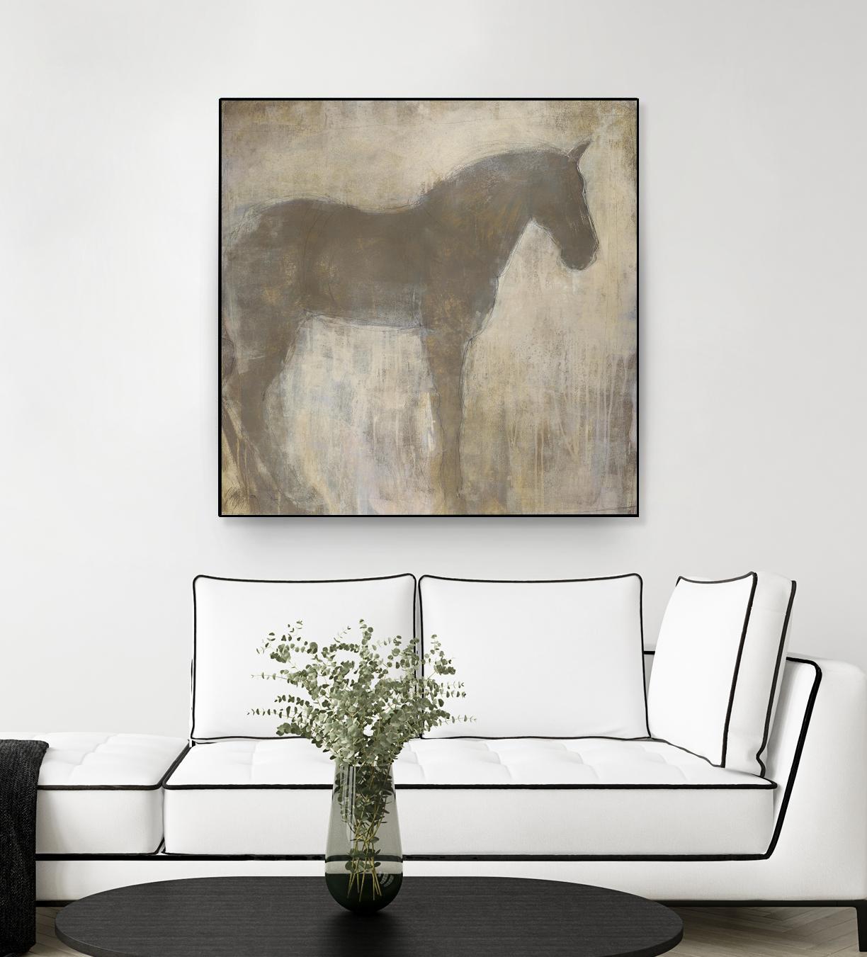 Equine Imprint 1 by Harris, Maeve Harris on GIANT ART - beige animals horse