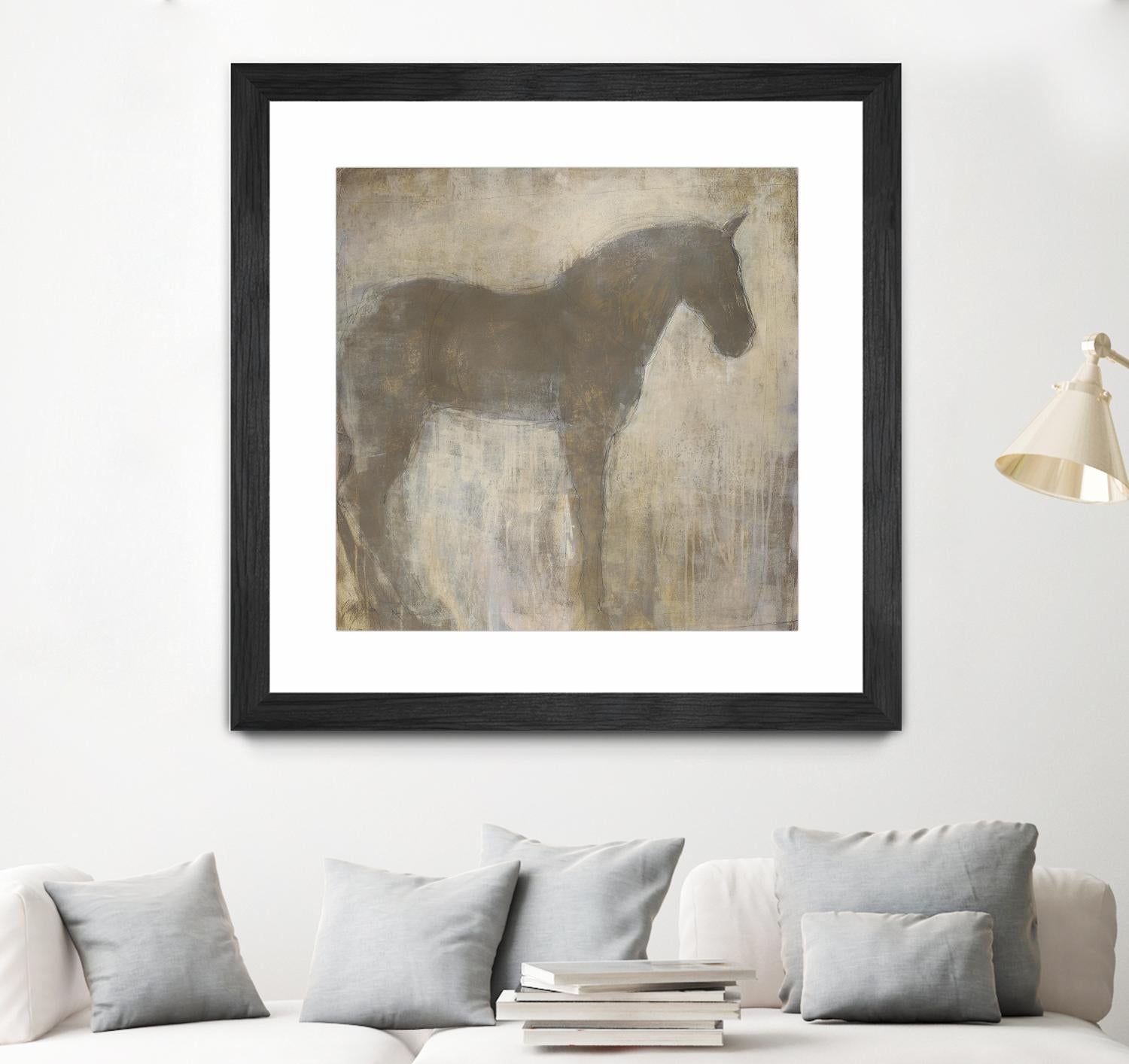 Equine Imprint 1 by Harris, Maeve Harris on GIANT ART - beige animals horse