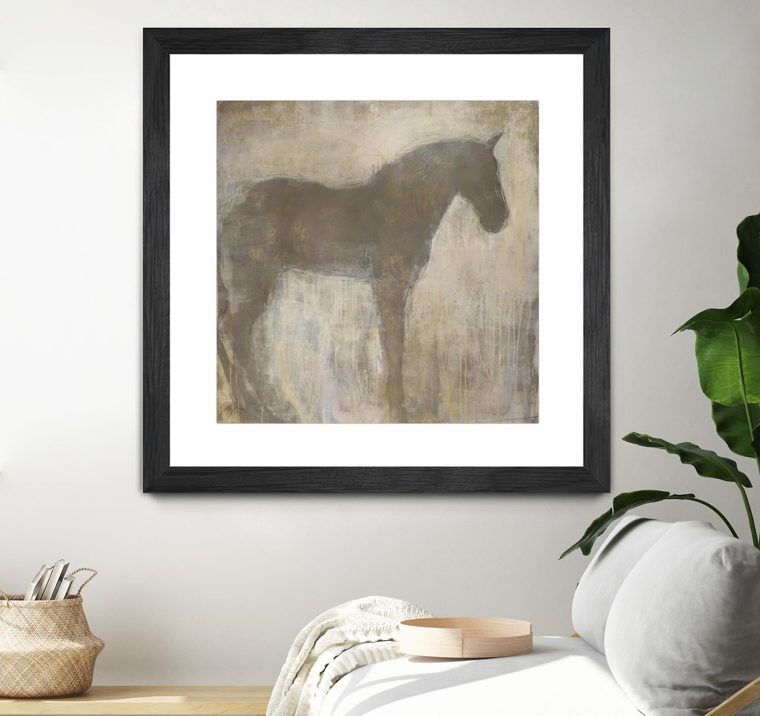 Equine Imprint 1 by Harris, Maeve Harris on GIANT ART - beige animals horse
