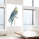 Bird 1 by Harvey, Brenna Harvey on GIANT ART - blue animals bird