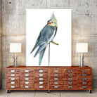 Bird 1 by Harvey, Brenna Harvey on GIANT ART - blue animal bird