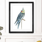 Bird 1 by Harvey, Brenna Harvey on GIANT ART - blue animal bird