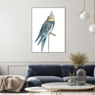 Bird 1 by Harvey, Brenna Harvey on GIANT ART - blue animals bird