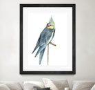 Bird 1 by Harvey, Brenna Harvey on GIANT ART - blue animal bird