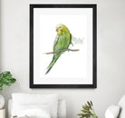 Bird 2 by Harvey, Brenna Harvey on GIANT ART - green animal bird