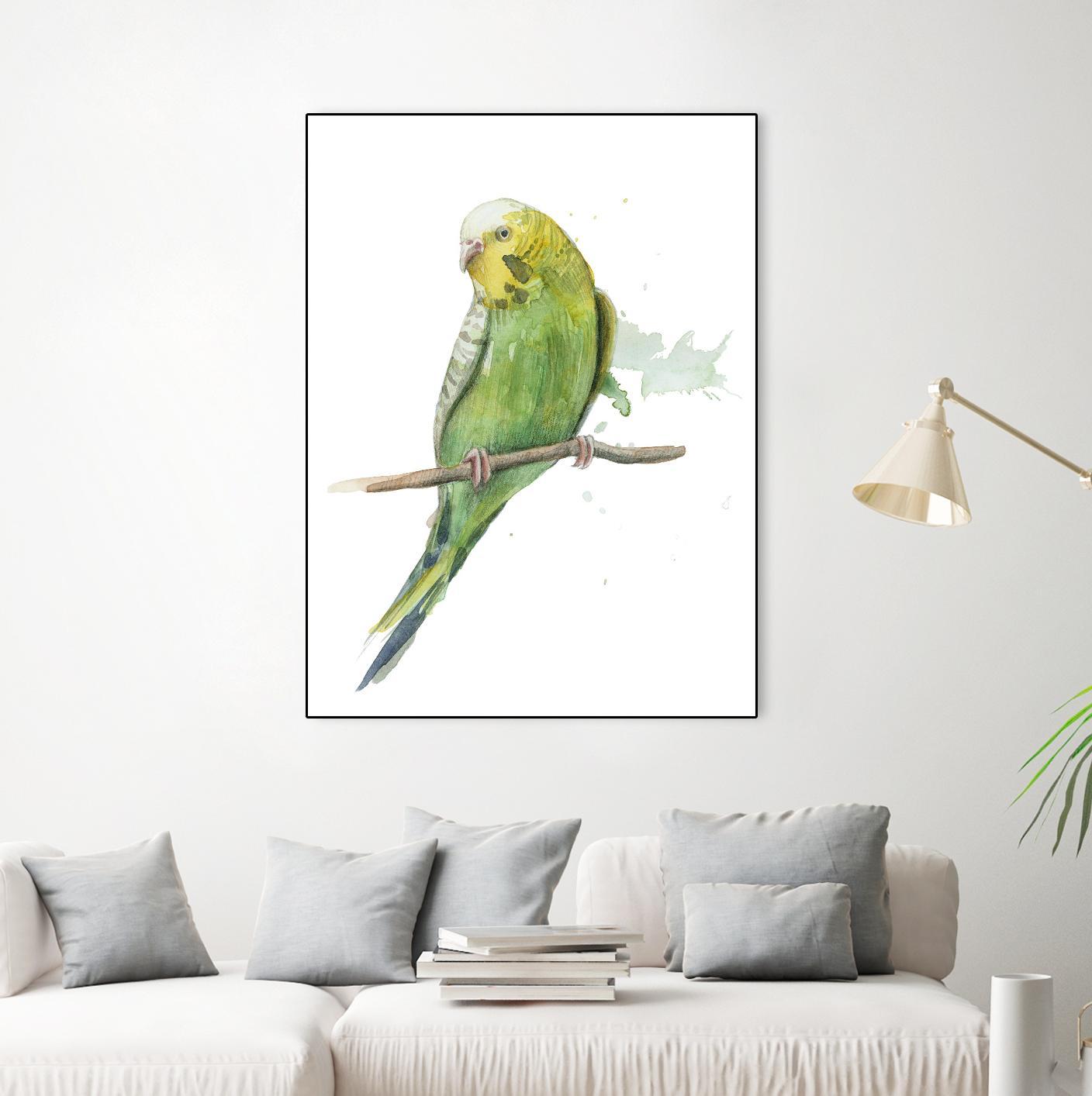 Bird 2 by Harvey, Brenna Harvey on GIANT ART - brown animals bird