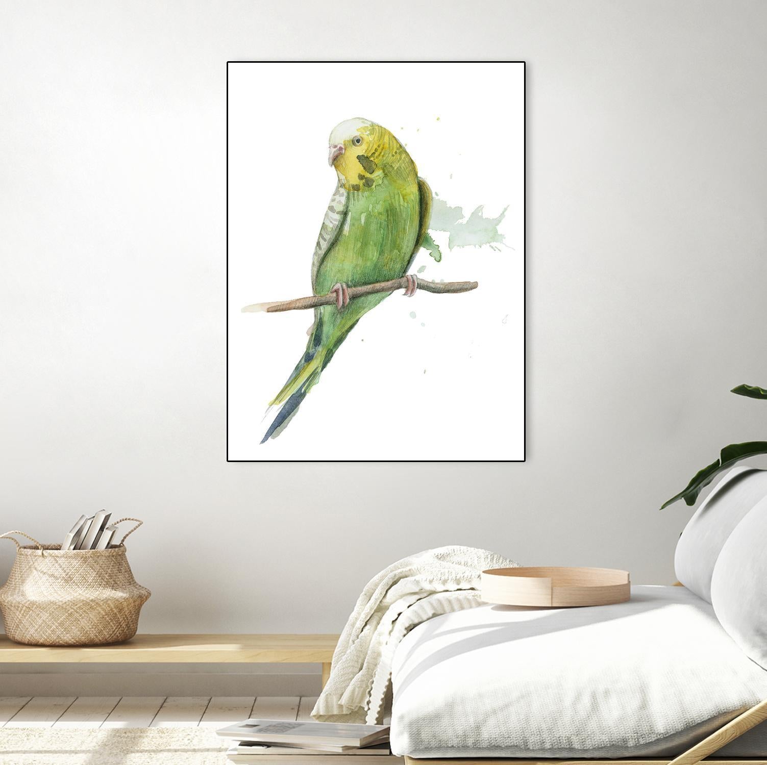 Bird 2 by Harvey, Brenna Harvey on GIANT ART - brown animals bird