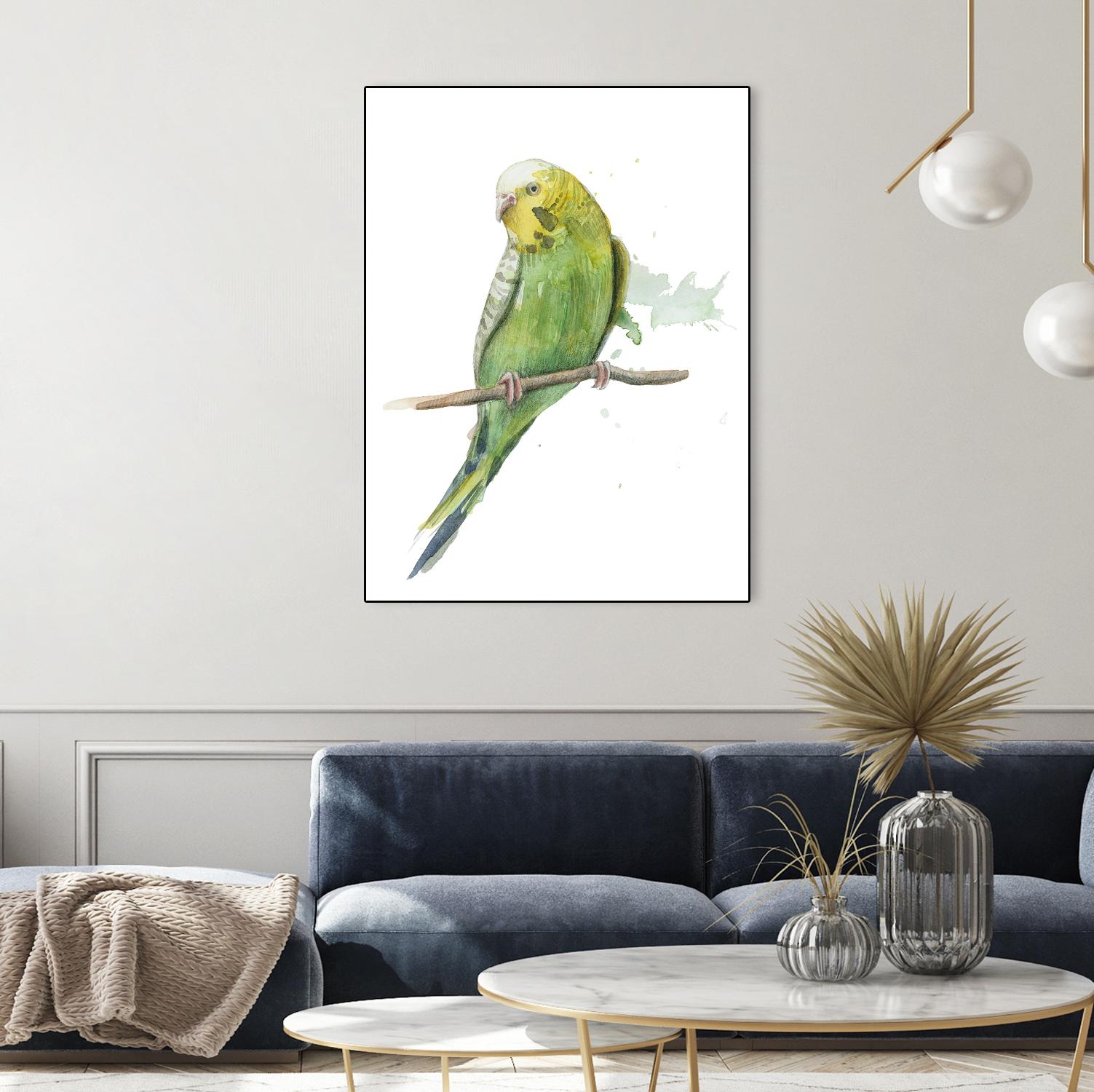 Bird 2 by Harvey, Brenna Harvey on GIANT ART - brown animals bird