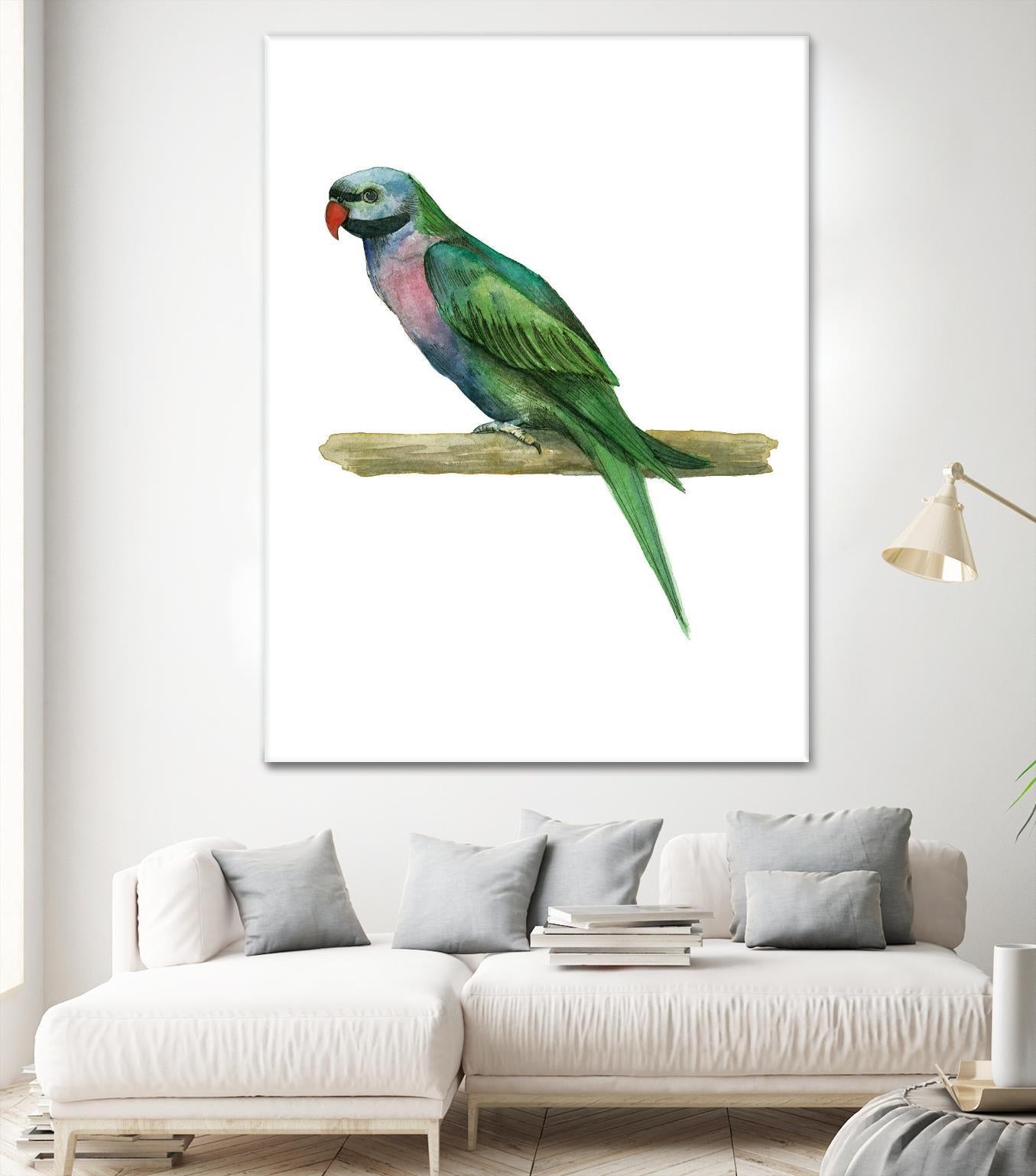 Bird 4 by Harvey, Brenna Harvey on GIANT ART - blue animals bird