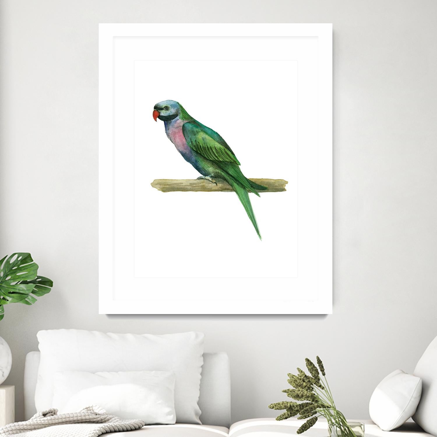 Bird 4 by Harvey, Brenna Harvey on GIANT ART - green animal bird