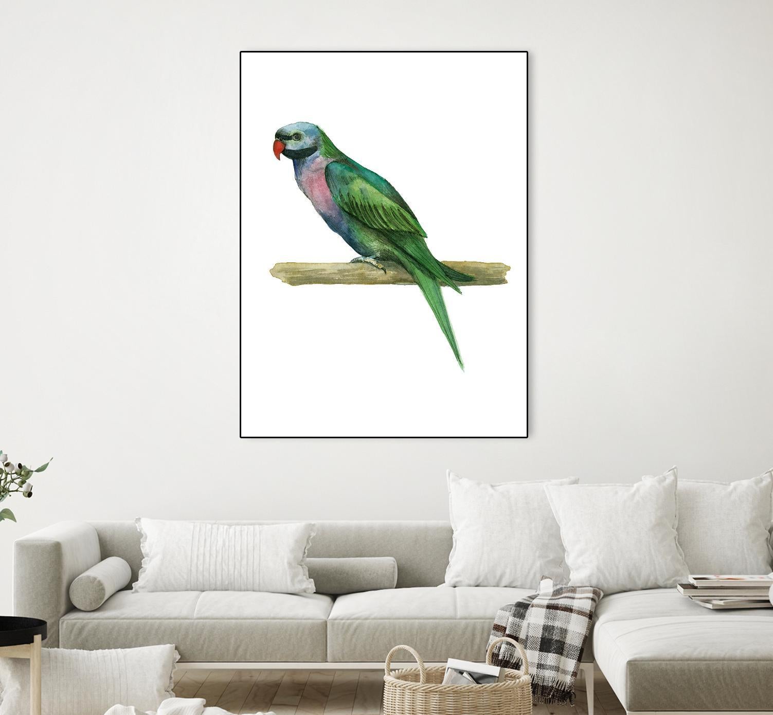 Bird 4 by Harvey, Brenna Harvey on GIANT ART - blue animals bird