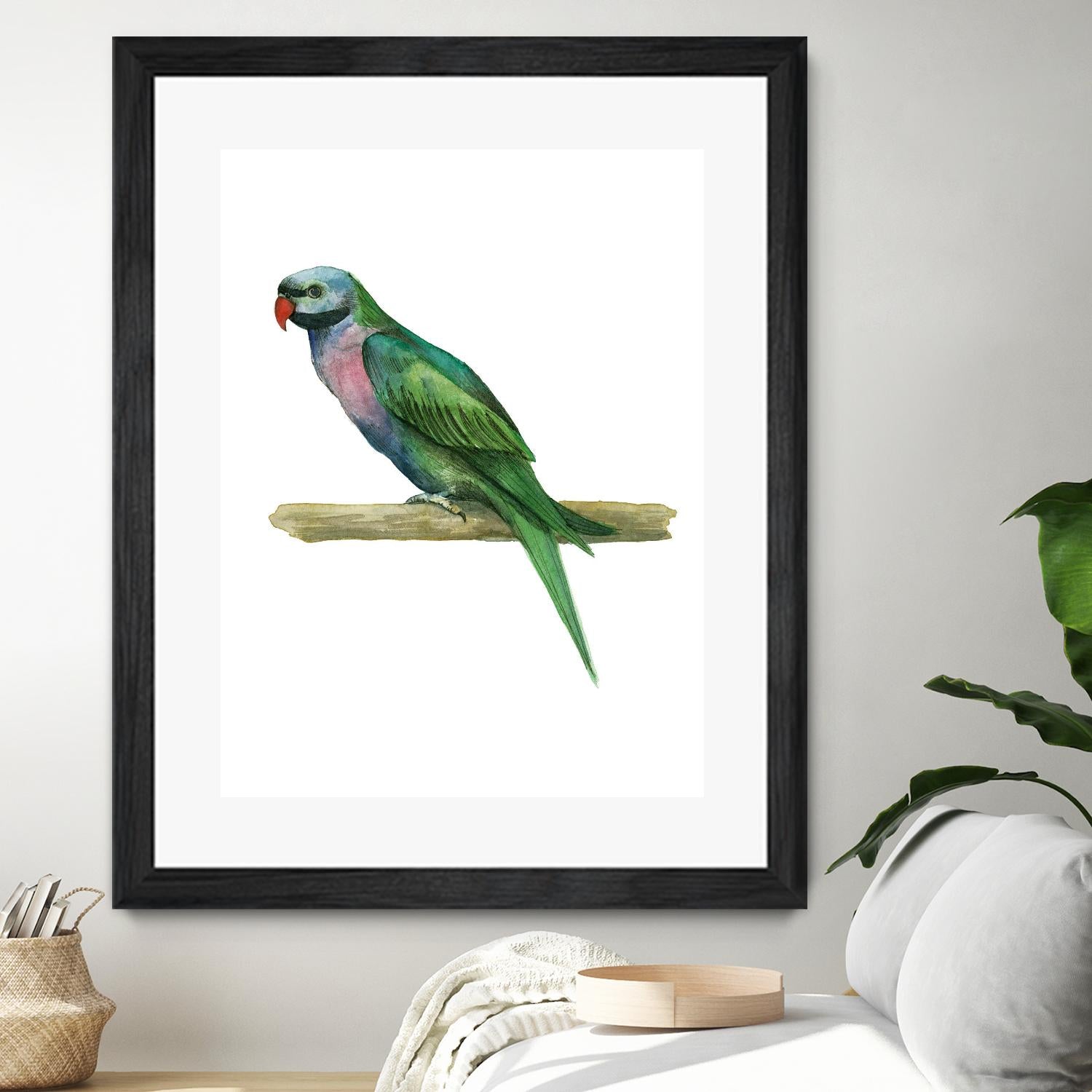 Bird 4 by Harvey, Brenna Harvey on GIANT ART - green animal bird