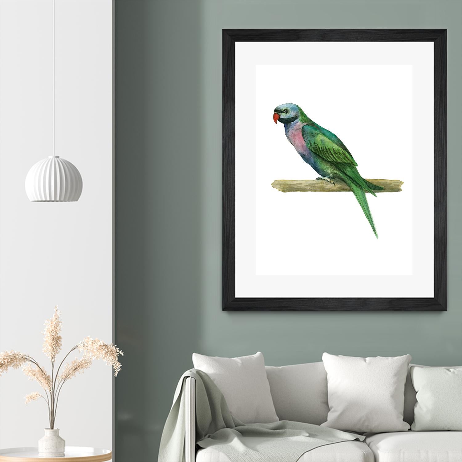 Bird 4 by Harvey, Brenna Harvey on GIANT ART - green animal bird