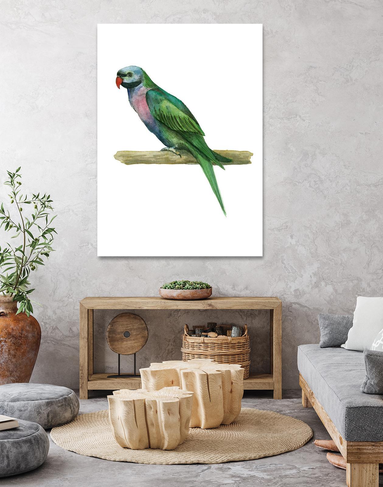 Bird 4 by Harvey, Brenna Harvey on GIANT ART - green animal bird