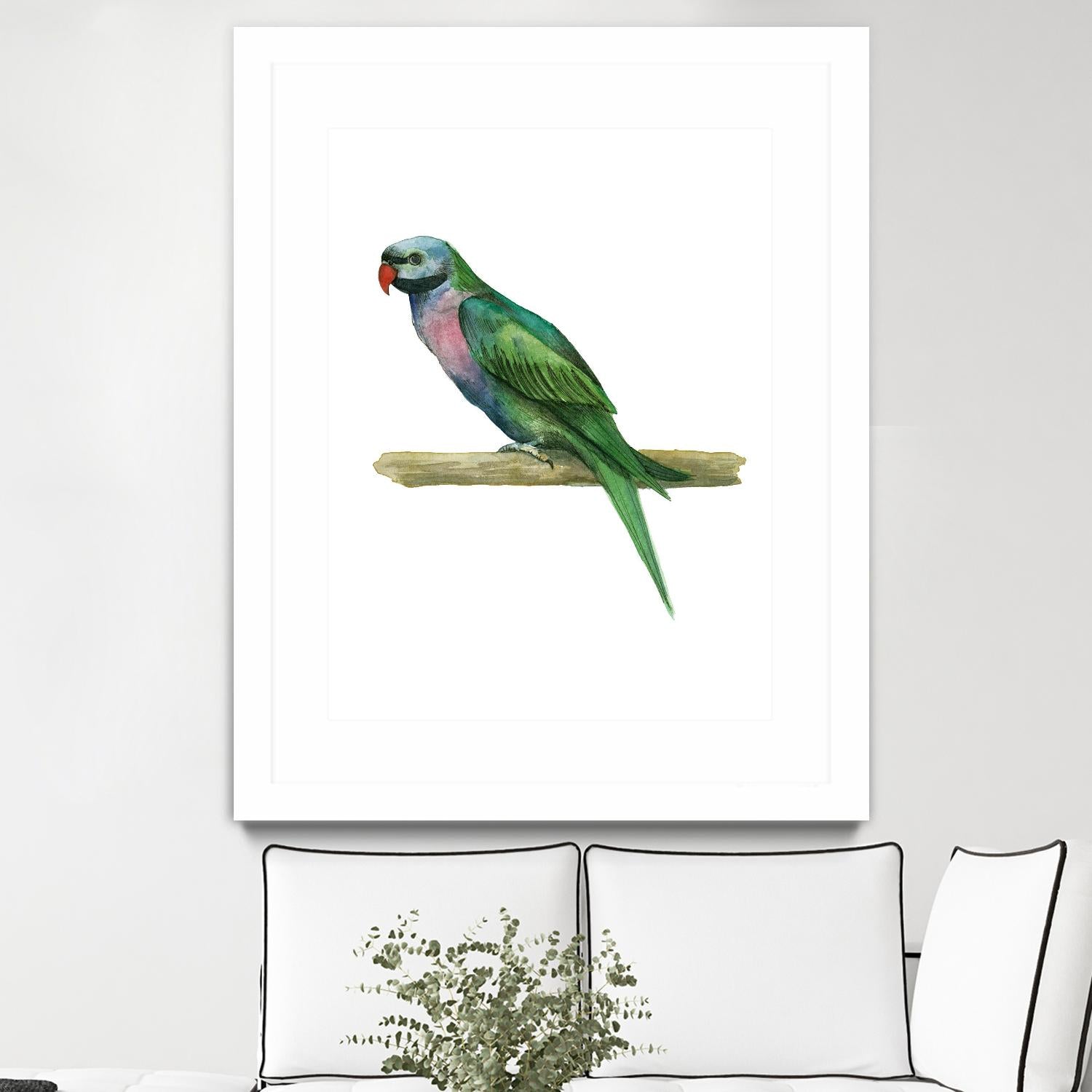 Bird 4 by Harvey, Brenna Harvey on GIANT ART - green animal bird