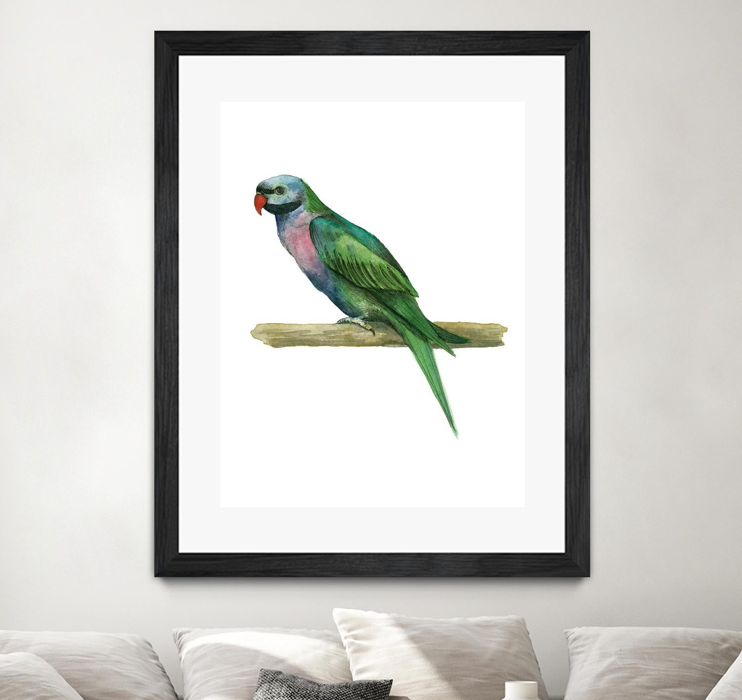 Bird 4 by Harvey, Brenna Harvey on GIANT ART - green animal bird