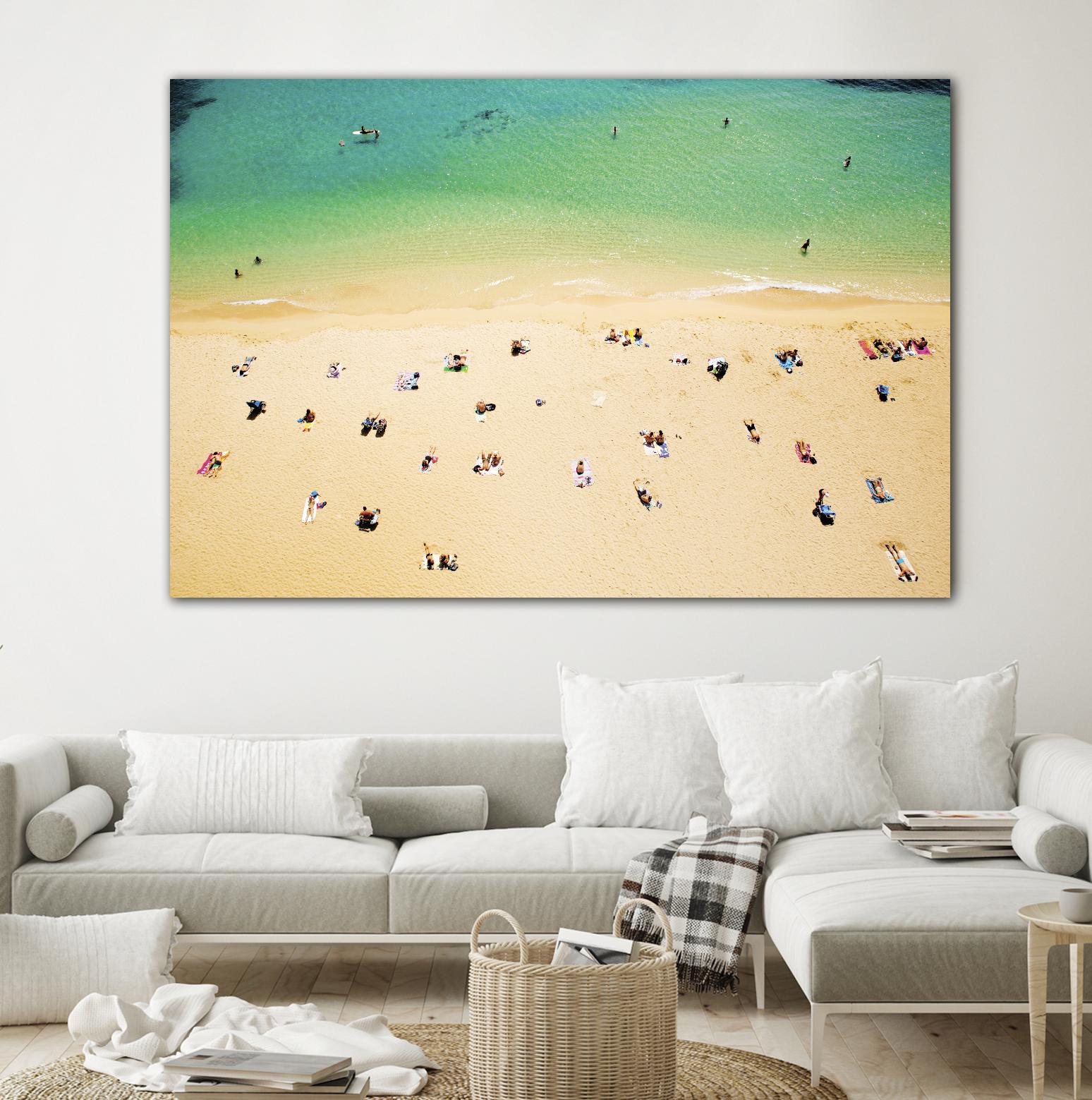 Kaimana Beach by Shawn Frederick on GIANT ART - beige tropical