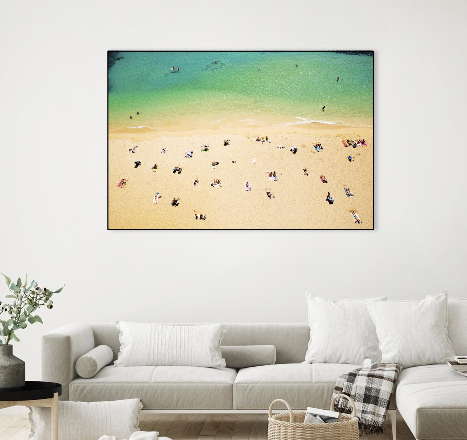 Kaimana Beach by Shawn Frederick on GIANT ART - beige tropical