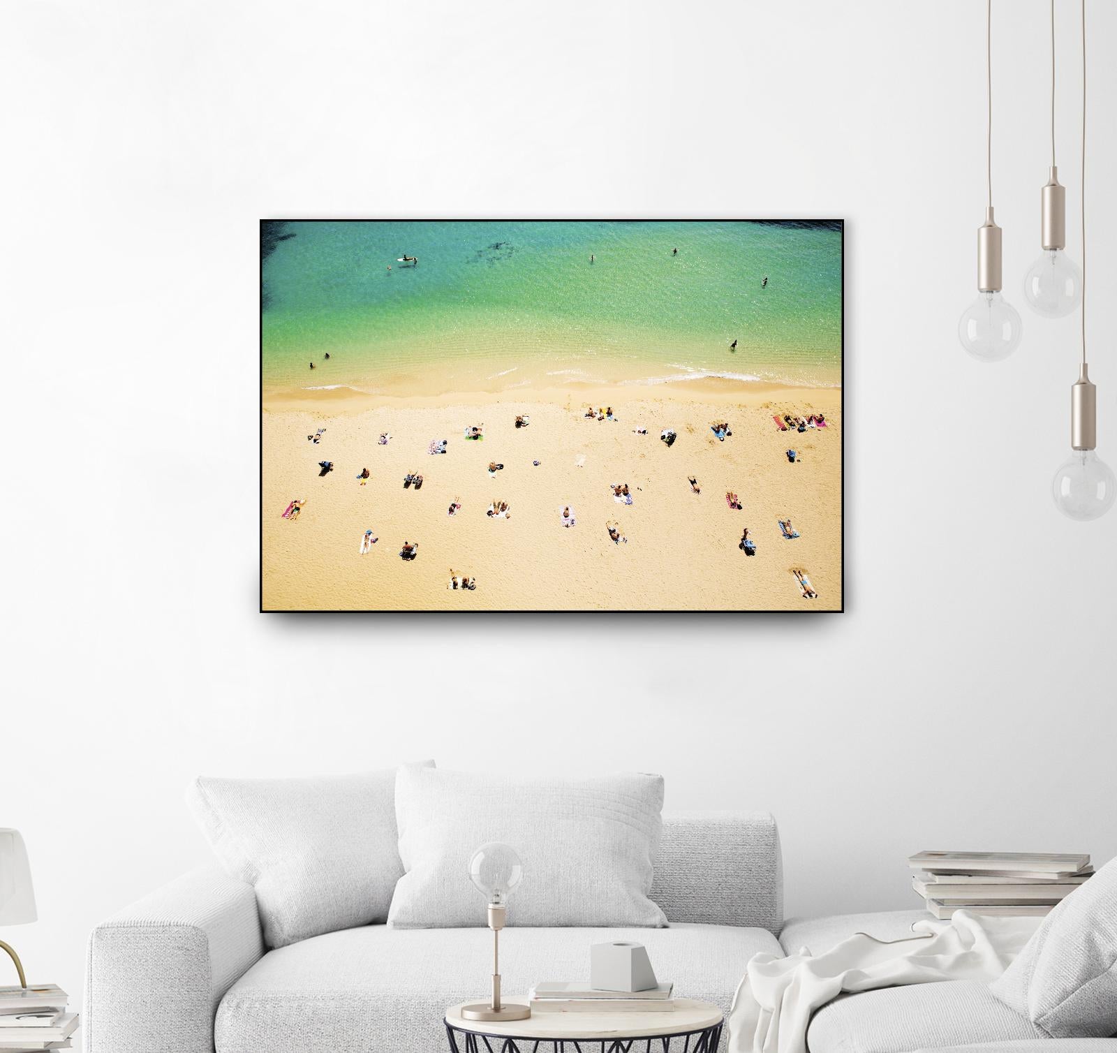 Kaimana Beach by Shawn Frederick on GIANT ART - beige tropical