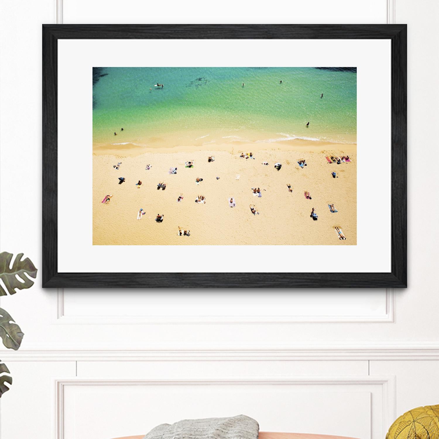 Kaimana Beach by Shawn Frederick on GIANT ART - beige costal sand