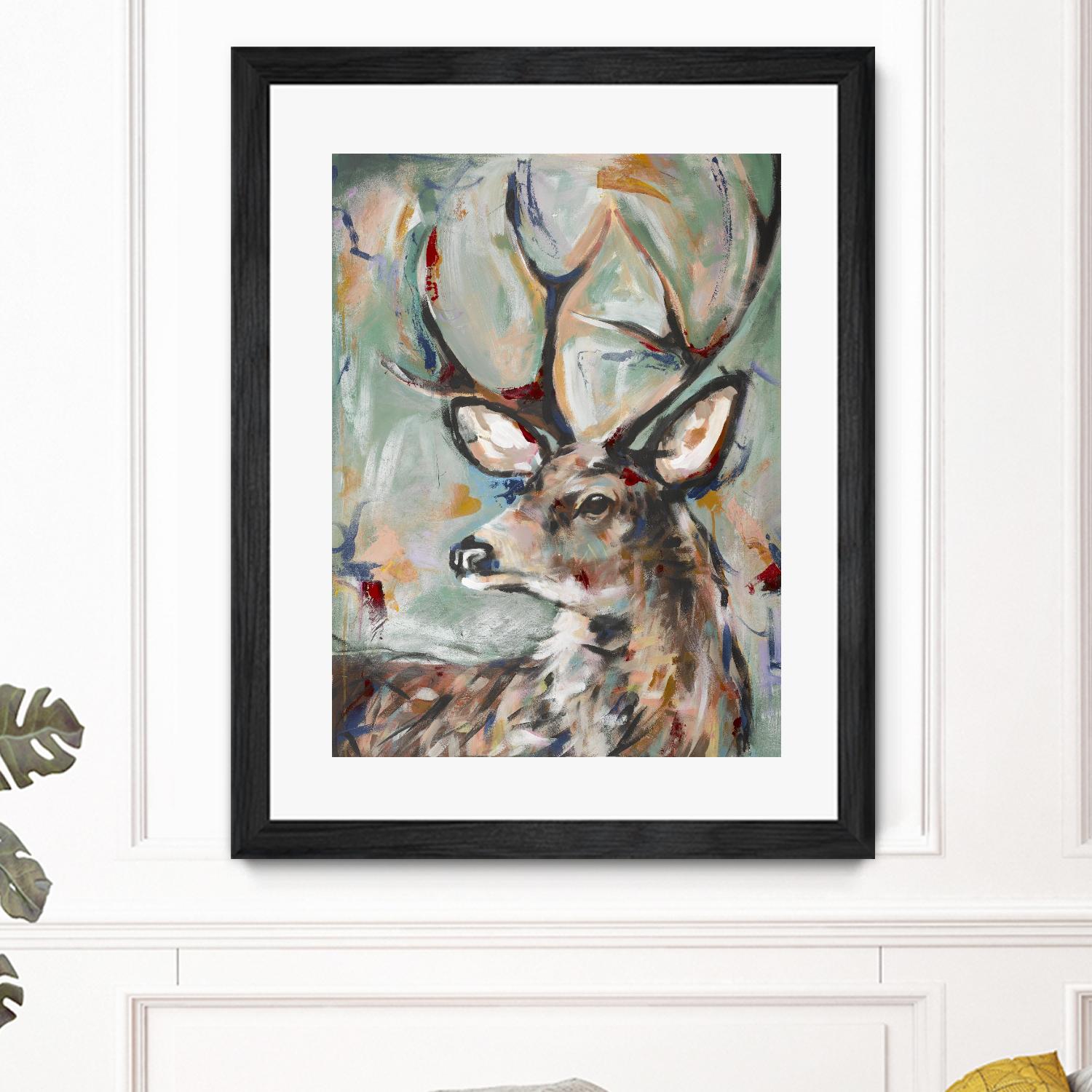 Buck by STA Studio on GIANT ART - beige animals wild