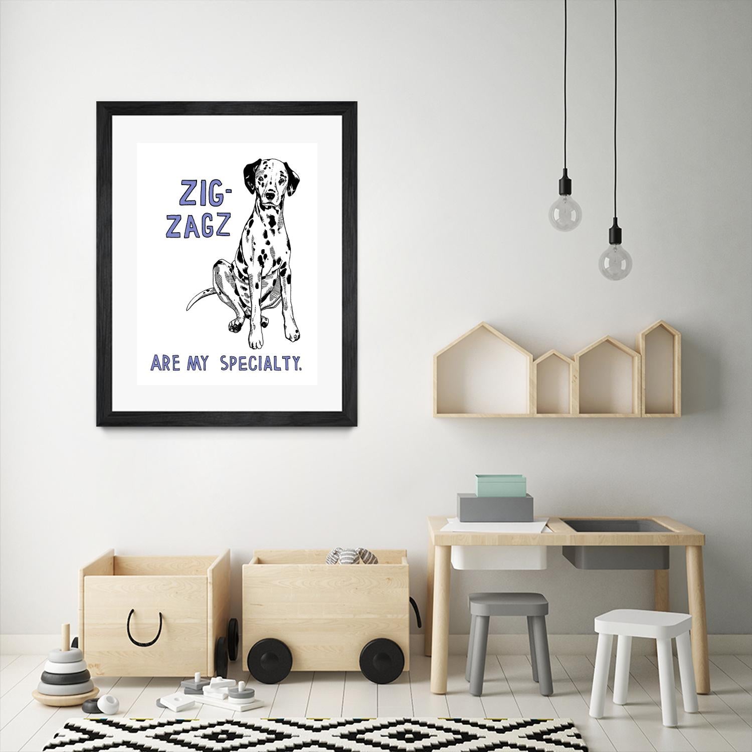 Dalmation by Natasha Marie on GIANT ART - white black & white dog