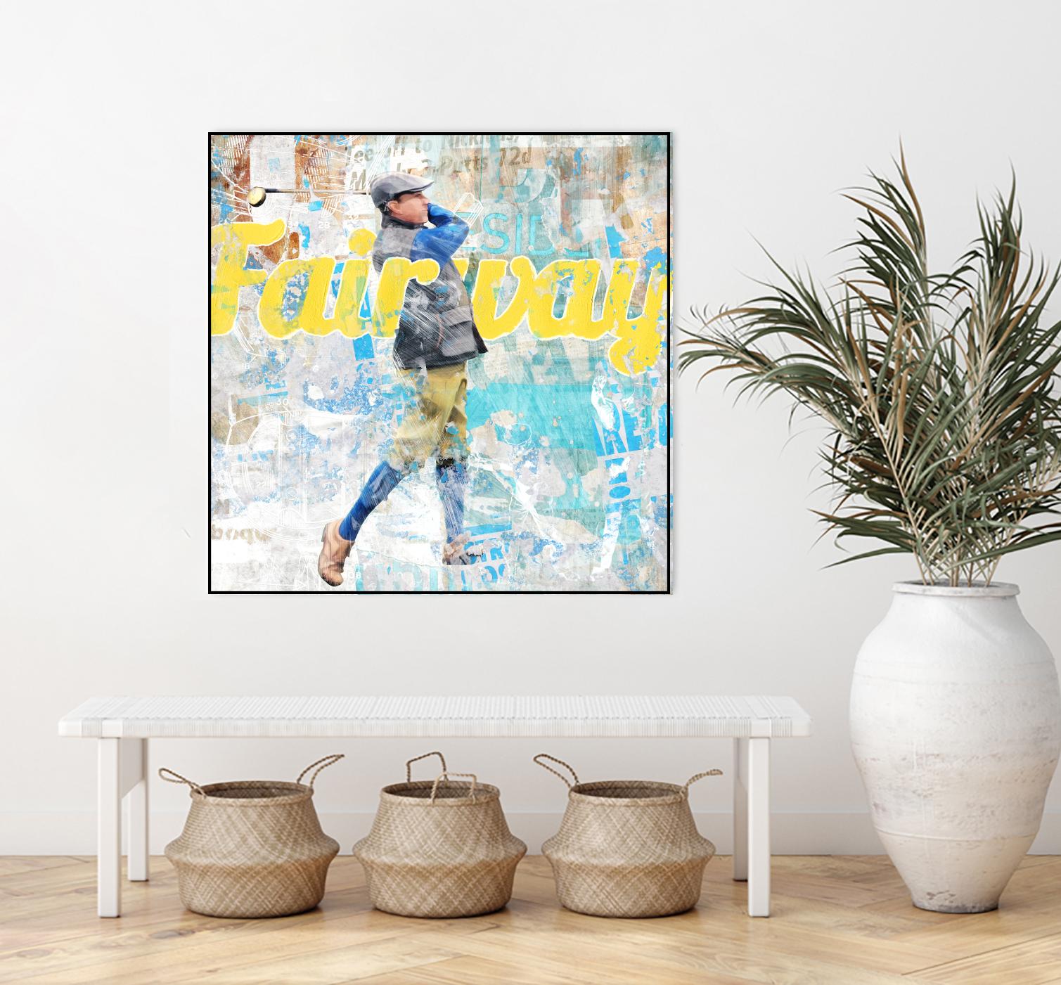 Fairway by THE Studio on GIANT ART - white vintage