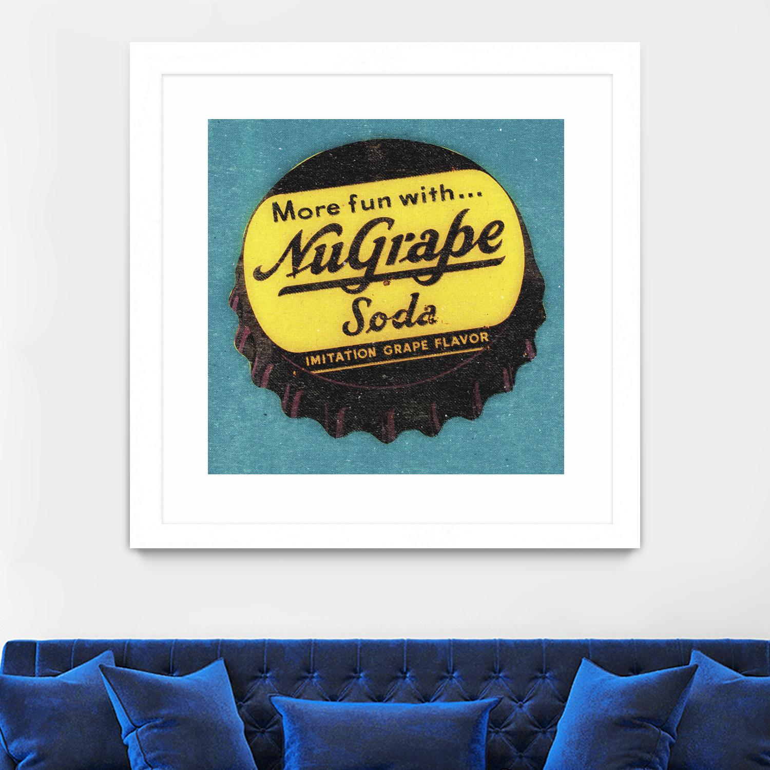 Bottle Cap 1 by Jonathon Kimbrell on GIANT ART - white still life