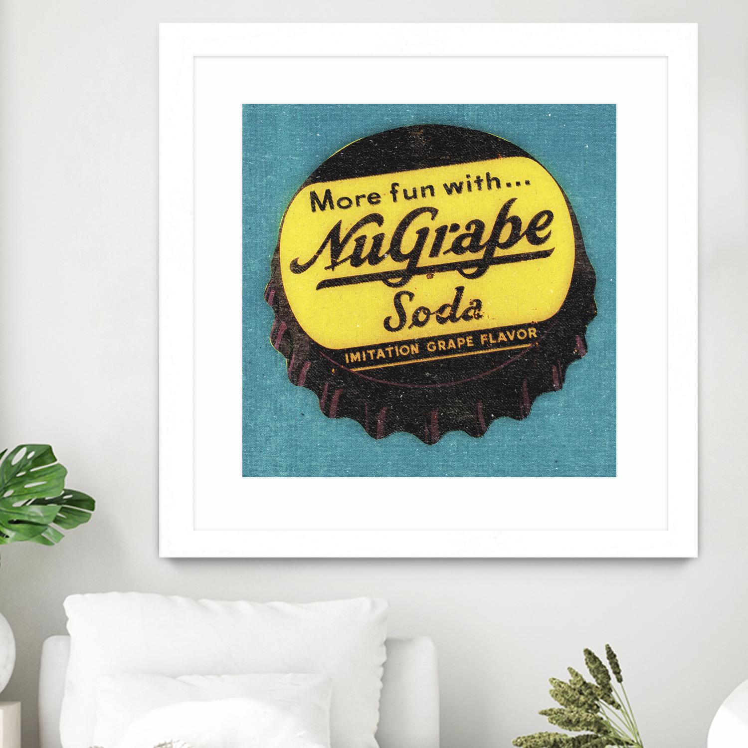 Bottle Cap 1 by Jonathon Kimbrell on GIANT ART - white still life