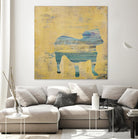 Best Friend 3 by Harris, Maeve Harris on GIANT ART - beige animals dog