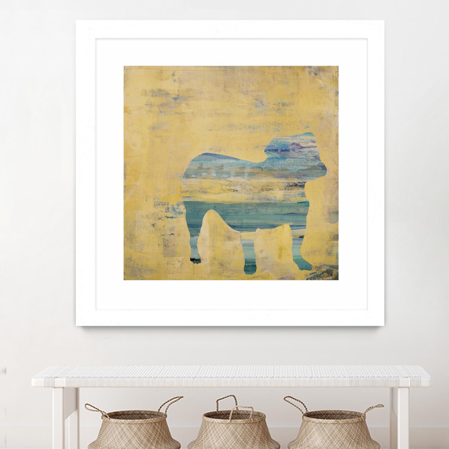 Best Friend 3 by Harris, Maeve Harris on GIANT ART - beige animals dog