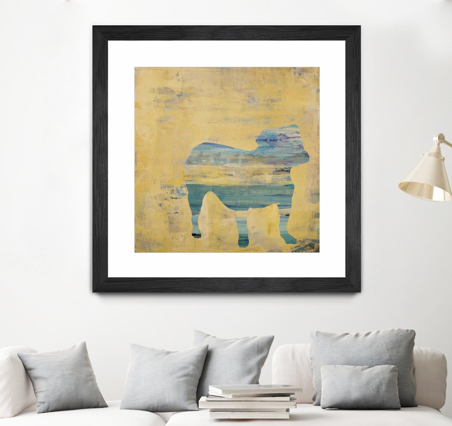 Best Friend 3 by Harris, Maeve Harris on GIANT ART - beige animals dog