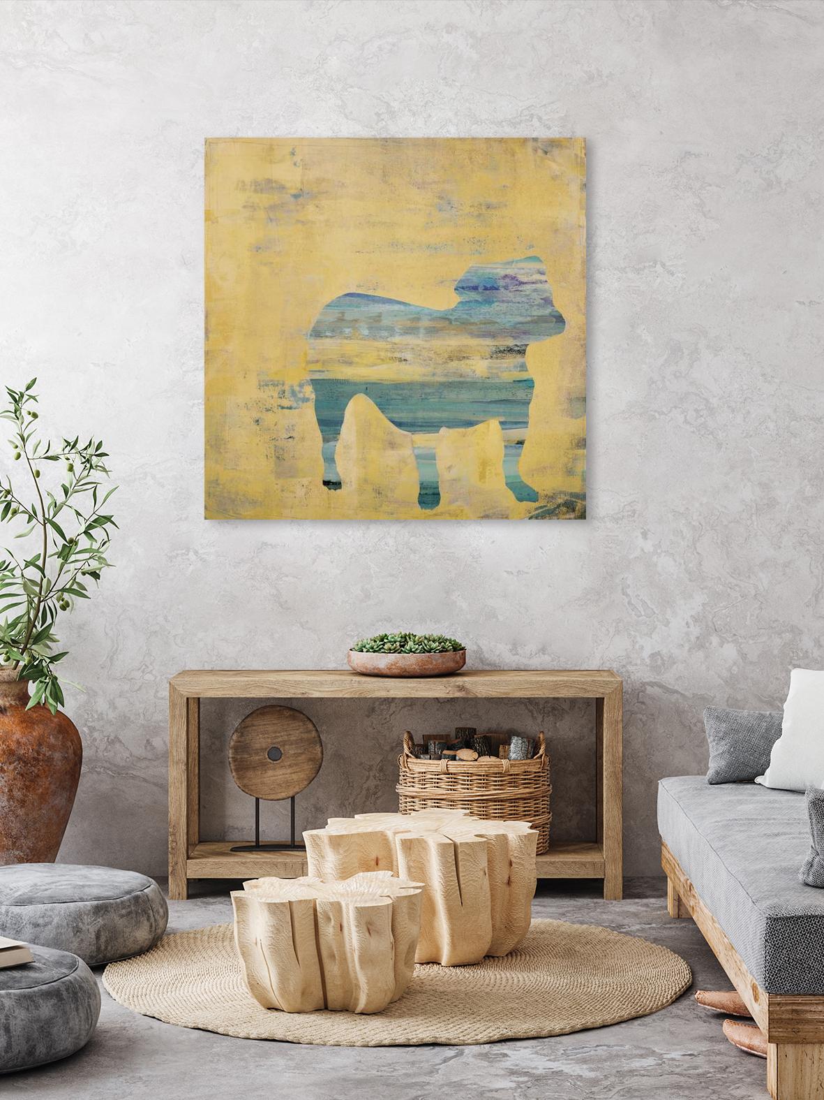 Best Friend 3 by Harris, Maeve Harris on GIANT ART - beige animals dog