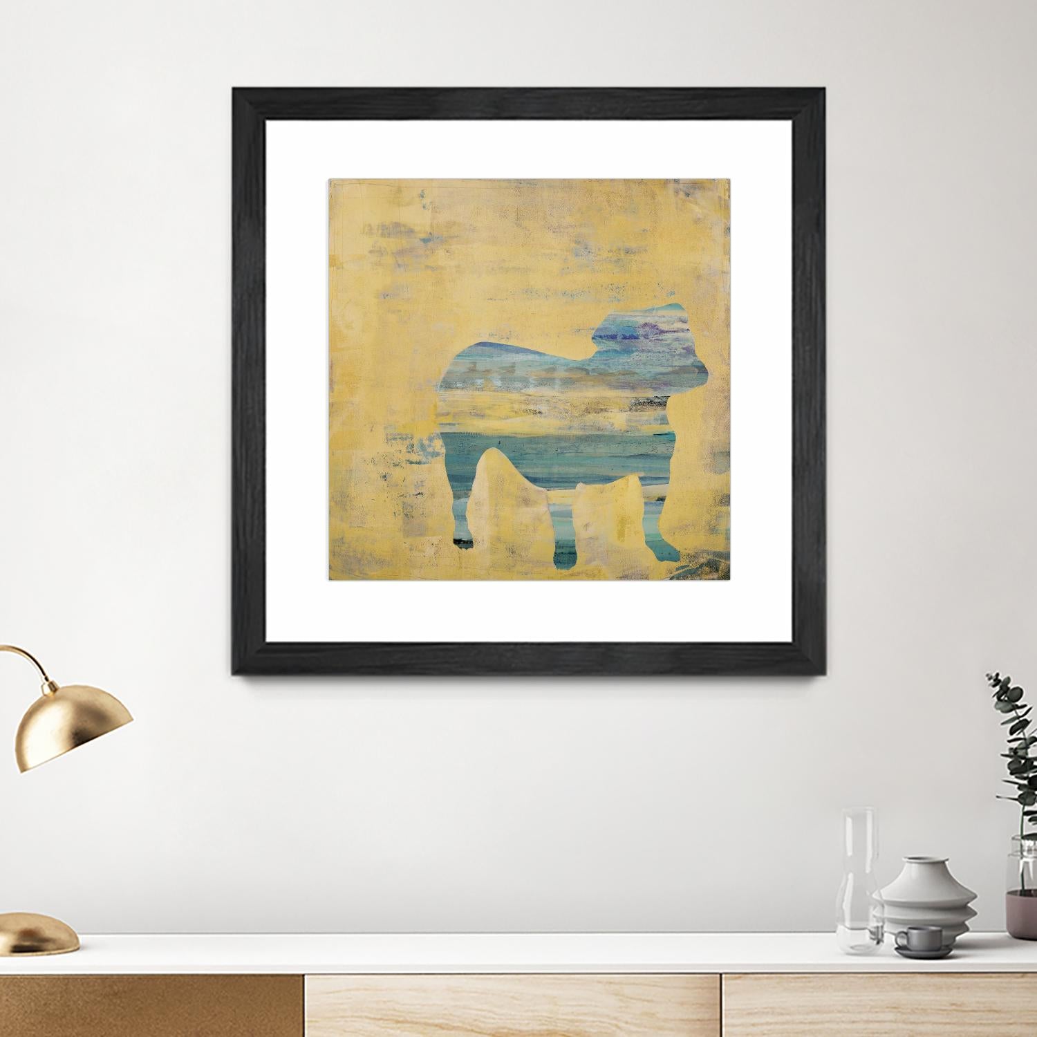 Best Friend 3 by Harris, Maeve Harris on GIANT ART - beige animals dog