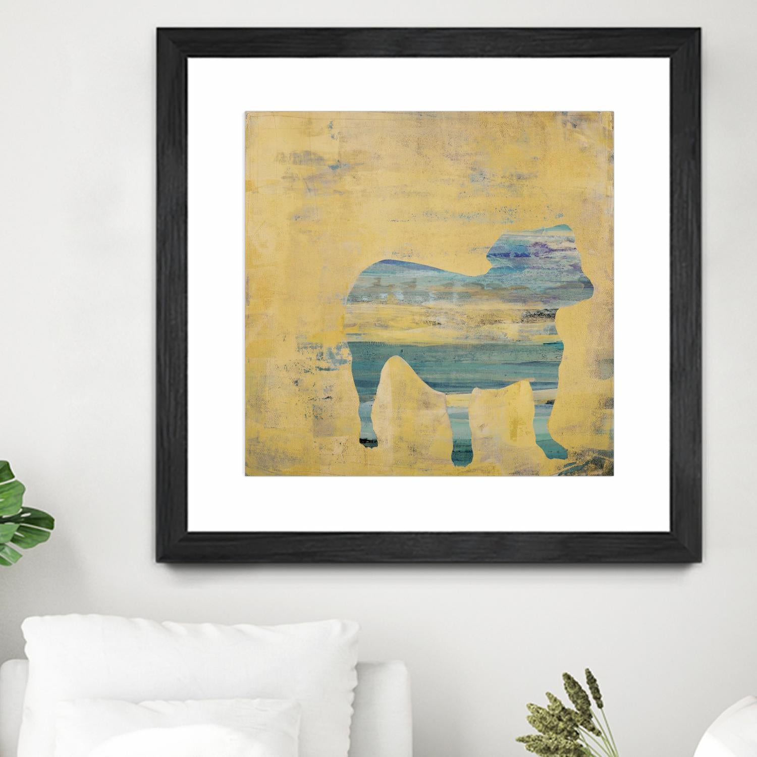 Best Friend 3 by Harris, Maeve Harris on GIANT ART - beige animals dog