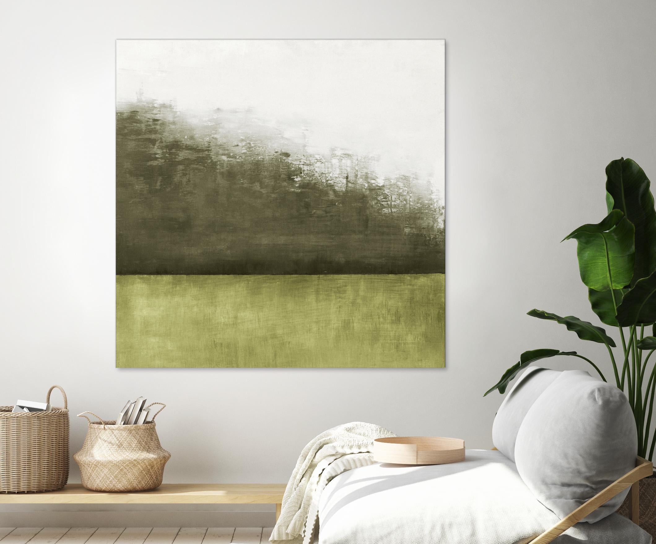 Of the Season C by Danna Harvey on GIANT ART - green landscape