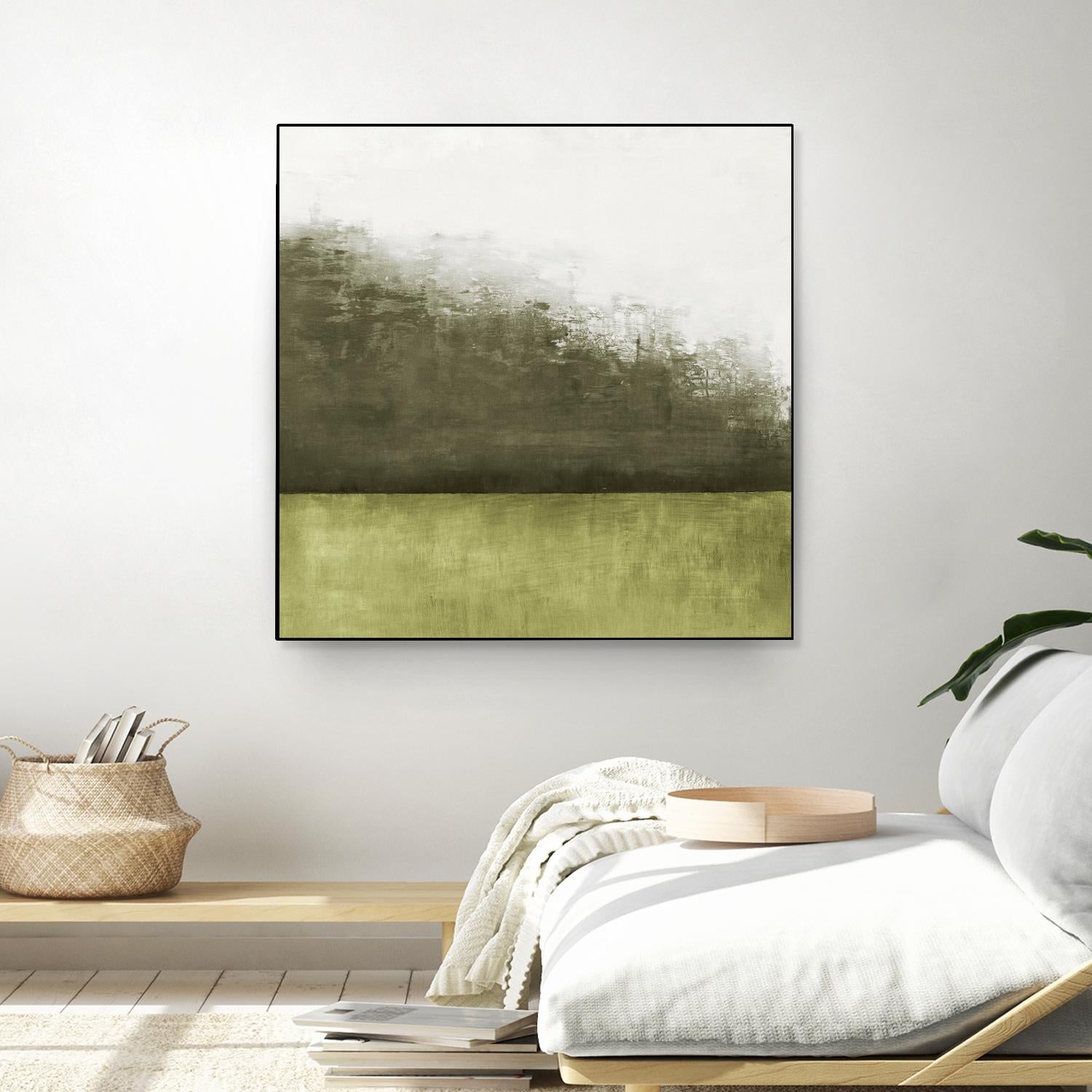 Of the Season C by Danna Harvey on GIANT ART - green landscape