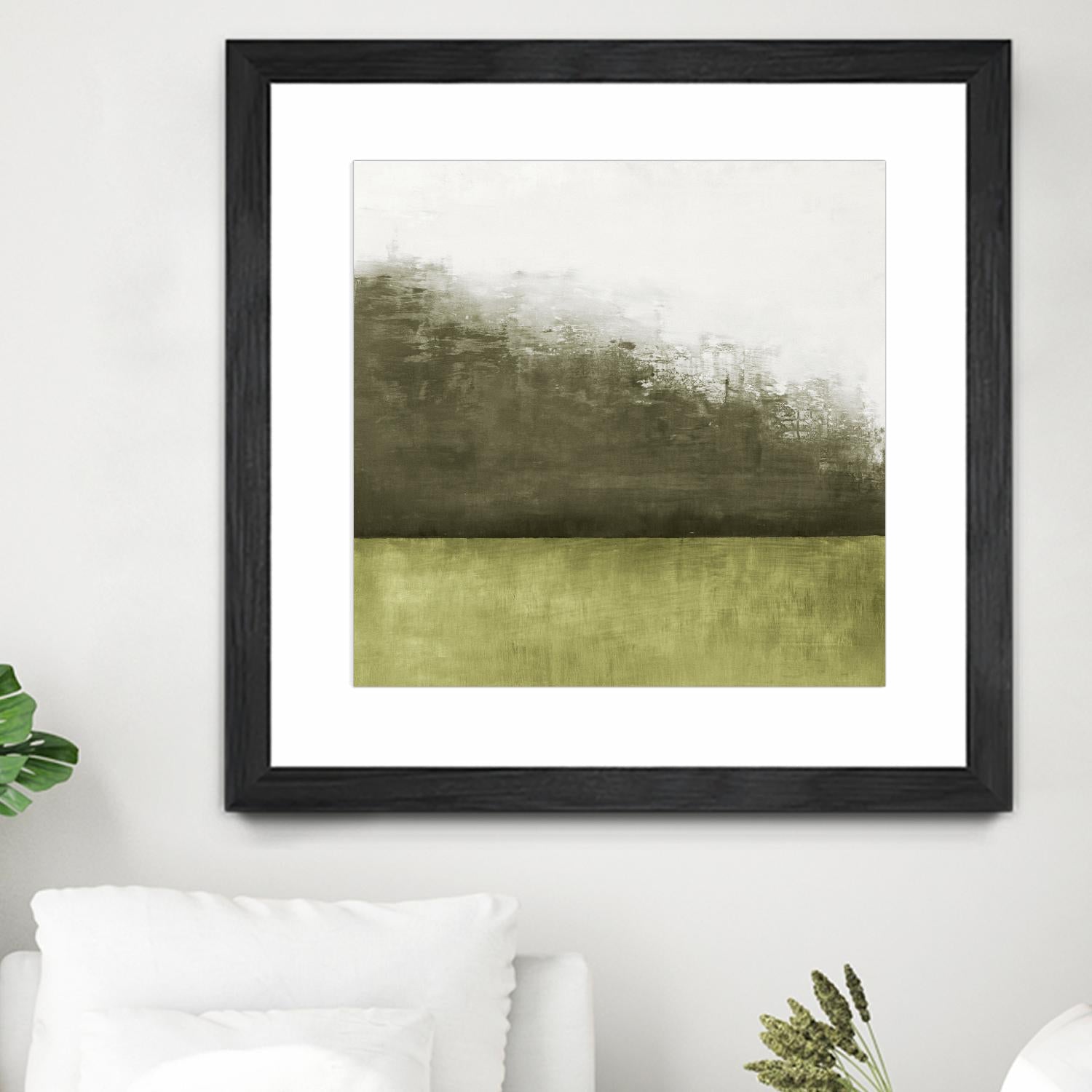 Of the Season C by Danna Harvey on GIANT ART - green landscape