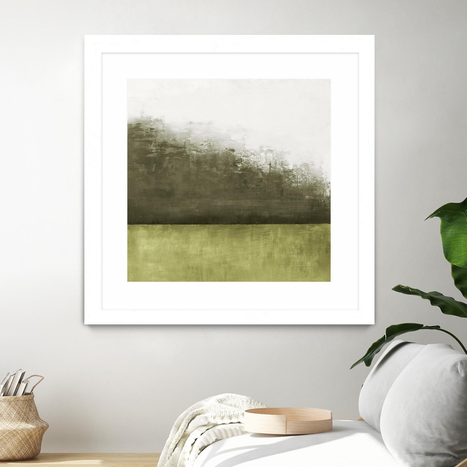 Of the Season C by Danna Harvey on GIANT ART - green landscape