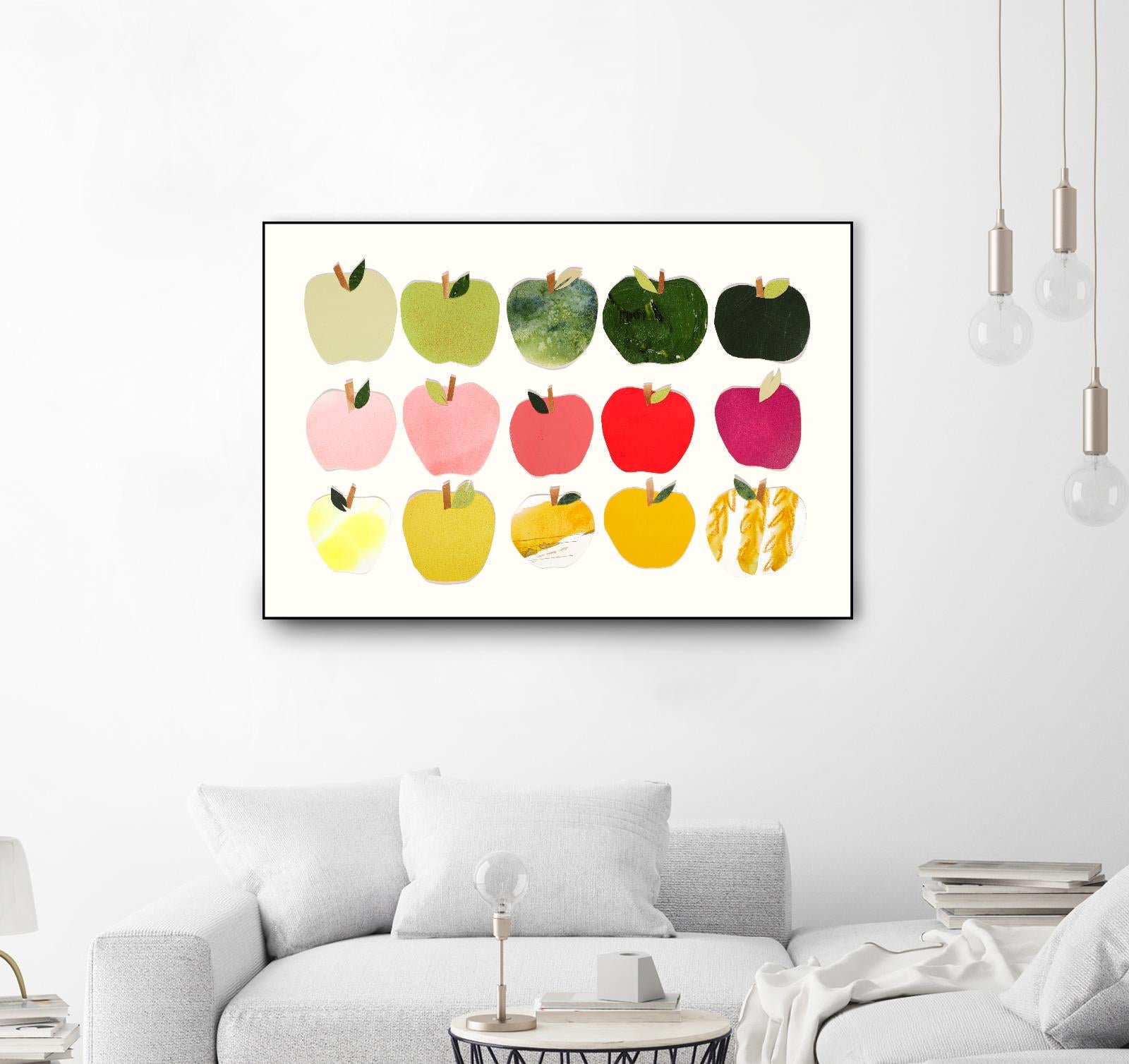 Apples to Apples by Emma Jones on GIANT ART - white still life