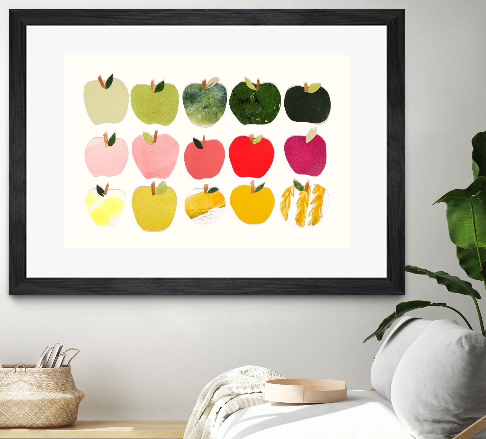 Apples to Apples by Emma Jones on GIANT ART - white still life